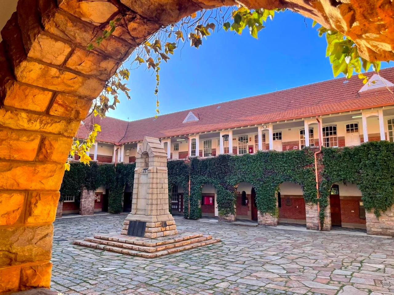 King Edward VII School aerial view